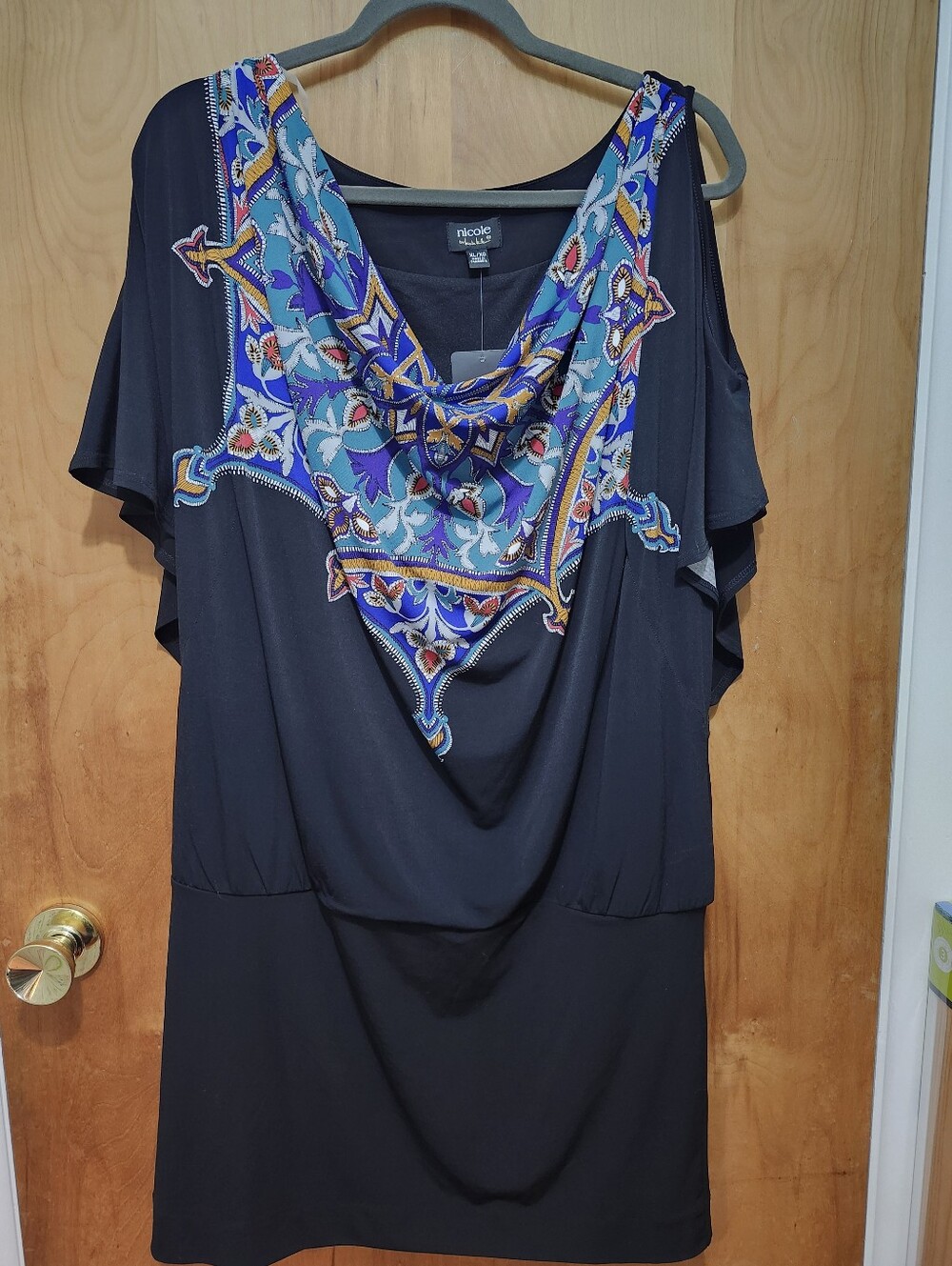 NWT Nicole By Nicole Miller Mini Dress Size XL